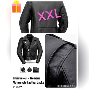 FMC LADIES MOTO JACKET XXL